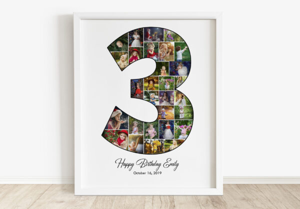 3rd Birthday 24-50 Photo Collage - Image 4