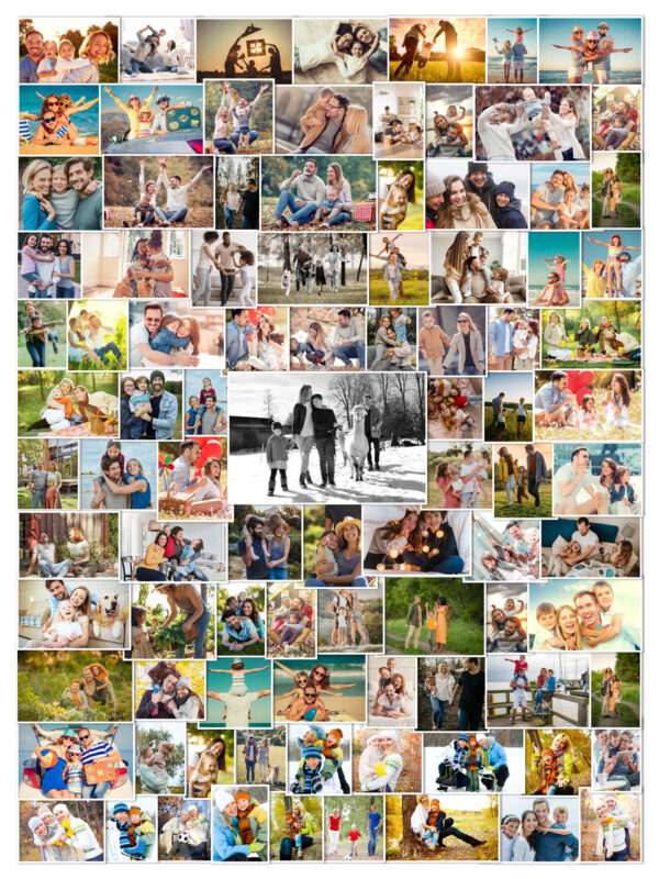 Family 150 Photo Collage - Image 9