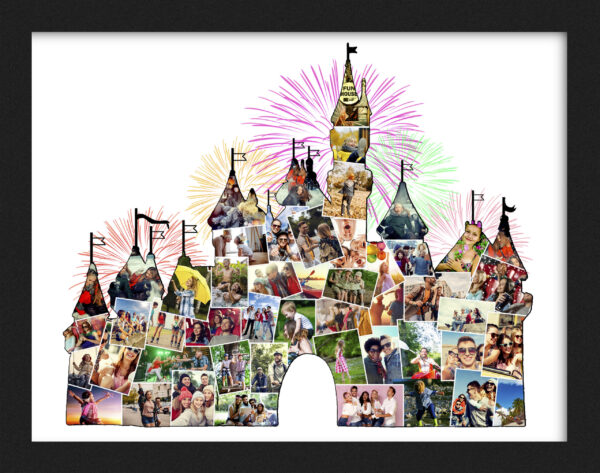 Disney Castle Photo Collage - Image 8