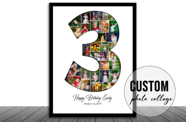 3rd Birthday 24-50 Photo Collage - Image 6