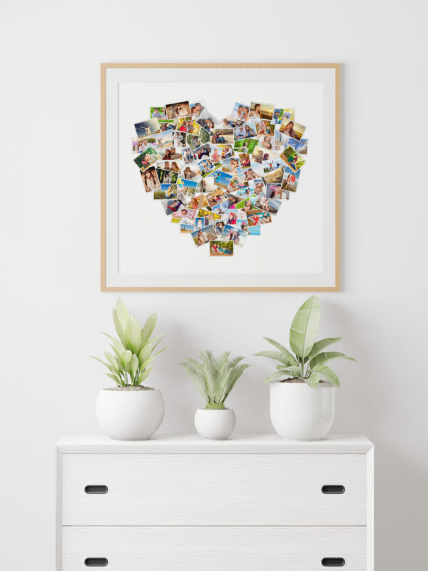 Heart 80 Photo Collage - Image 10