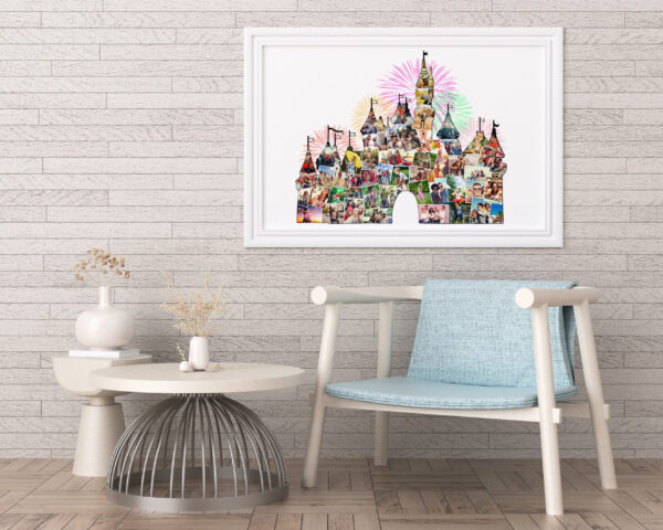 Disney Castle Photo Collage