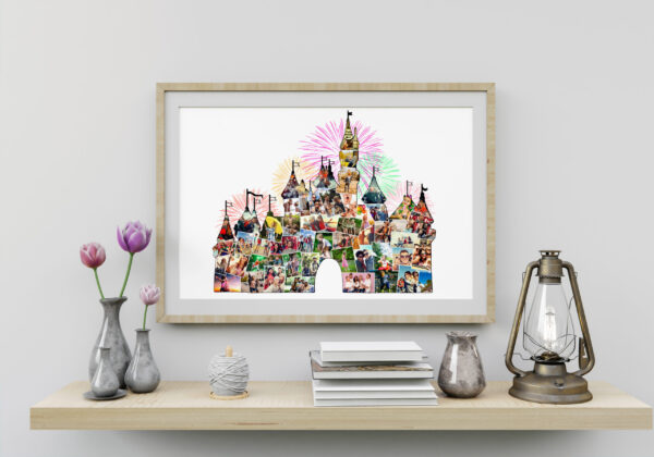 Disney Castle Photo Collage - Image 3